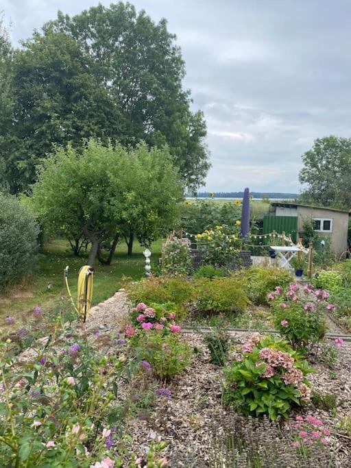 Ferienhaus Mit Wasserblick Auf Der Insel Usedom Krummin Exteriér fotografie